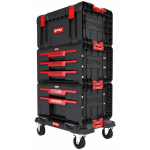 Q-Brick Tool boxes Qbrick System PRO, Black/Red colors