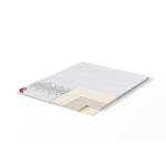 Sleepwell TOP LATEX ETNO KATTEMADRATS / 120x4x200 / Etno Stretch White