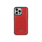 Case Case Audi Synthetic Leather MagSafe iPhone 14 Pro 6.1" red/red hardcase AU-TPUPCMIP14P-GT/D3-RD
