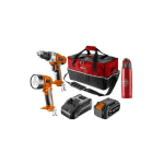 Set Set of tools for battery charging, 04-600-M4K, wiertarka/torka/battery/charger/thermos/bag, 18V, 6 parts, Neo Tools