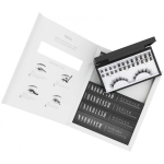 Nanolash DIY Extensions Starter Kit kit sztuczne rzęsy 10.12.14mm Harmony 36szt. + eyelash bonder 5ml + eyelash sealer 5ml + eye