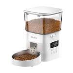 Rojeco 2L Automatic Pet Feeder Button Version (White)
