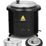 Royal Royal Catering Thermos kettle, electric soup pot, 13 l, 600 W, black