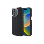 Case Case Mercedes MEHMP16L23SUVSK iPhone 16 Pro 6.3" black/black hardcase Silicone Vertical Tonal Stripes MagSafe