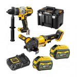 Tool Tool set DeWalt DCMASST1N-XJ (DCD999 + DCG418) 2x6.0 Ah battery.