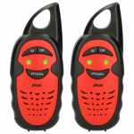 Alecto FR-05RD kahesuunaline raadio 3 kanalid 446 MHz Must, Punane