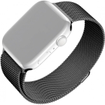 Fixed smartwatch mesh strap, Apple Watch 38 / 40 / 41 mm, black