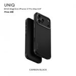 UNIQ Keva &uuml;mbris iPhone 17 Air Magclick laadimiseks must