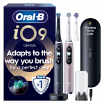 Oral-B iO9 elektriline hambahari, must ja roosa + laadimisre&iuml;sikohver