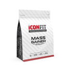 ICONFIT Mass Gainer pulber, vanillje, 1,5 kg
