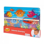Wooden Wooden puzzle, Fishing, magnet