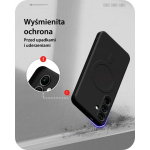 Mercury MagSafe Semi-Silicone Sam S24 Ultra G928 r&oacute;żowo-piaskowy