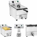 Royal Royal Catering Professional food fryer with tap 230V 10L
