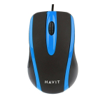 Universal Universal mouse Havit MS753 (black&blue)