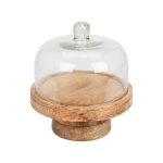 Home Home Styling Collection Mango wood cake plate, &Oslash; 19 cm
