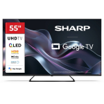 Sharp 55HP6265E teler 139,7 cm (55") 4K Ultra HD Nutiteleri funktsioon WiFi Must