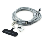 Dėklas Dėklas Universal Karl Lagerfeld CBDY Choupette Charm USB-C USB-C Kaabel Kaelarihm Must