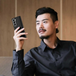 Dux Dux Ducis Brill k&otilde;vakarp Samsung Galaxy Z Fold7-le magnetkinnisega - musta v&auml;rvi