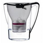 BWT Aqualizer Home Kannuga veefilter 2,7 l Must, L&auml;bipaistev