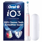 Oral-B iO3 elektriline hambaharja, roosa + reisikarp