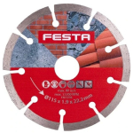 Festa teemandi ketta segment O 115 x 22,2 mm