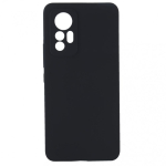 Evelatus Xiaomi 12 Lite Premium Soft Touch Silicone Case Black