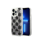 Case Case Karl Lagerfeld KLHCP14XLMNMK iPhone 14 Pro Max 6.7 Inch Hard Case Black / Black Liquid Gloss Monogram