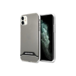 AMG AMG AMHCN61TCBW iPhone 11 6.1 inch Clear / Transparent Hard Case Electroplate Black & White