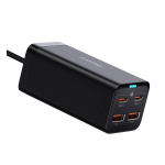 Baseus Baseus GaN3 Pro wall charger 2xUSB-C + 2xUSB, 100W (black)
