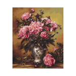 luca luca S Vase with peonies SB543