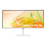 Samsung S65TC PC lamekuvar 86,4 cm (34") 3440 x 1440 pikslit UltraWide Quad HD LED Valge