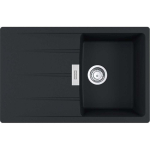 Franke Centro granite sink, CNG 611-78, Black matte