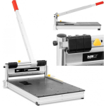 MSW Guillotine machine for cutting laminated panels at an angle, width 330 mm, thickness 16 mm