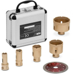 Drilled Drilled MSW Diamond Hole Saws for Angle Grinders 20/25/35/55/68 115mm M14 - Set