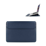 Devia MacBook bracket bag Ultra-Thin 15.4'' waterproof PU leather blue