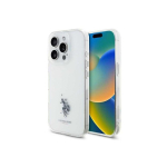 Case Case Us Polo Assn US Polo USHCP15XUSMT iPhone 15 Pro Max 6.7" transparent IML Printed Double Horse Logo