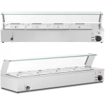 Royal Royal Catering Electric food warmer with glass protection, 2000 W