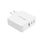 LC-Power LC-GAN-100 mobiilseadme laadija Universaalne Valge Vahelduvvool Kiirlaadimine Hoonesisene