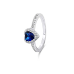 Brilio Brilio Silver Brilio Silver Romantic Silver Ring Heart RI047WB