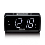 Lenco CR-28BK raadio Kell Analoog Must