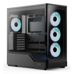 AeroCool Geh Midi P500A Mustan ACCS-P500A-001