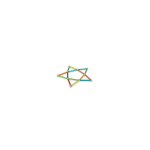 Geomag Gems magnet construction set, 52 pieces