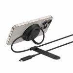 Belkin WIA014HQBK mobiilseadme laadija K&otilde;rvaklapid, Nutitelefon Must USB Traadita laadimine Kiirlaadimine Hoonesisene