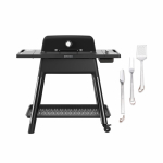 Everdure Force Gen III gaasigrill, must, koos grillimisvahendite komplekti.