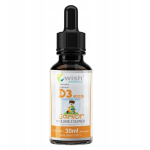 Wish Wish Pharmaceutical Loomulik vitamiin D3 Junior 800 TV, toidulisand tilkades, 30 ml