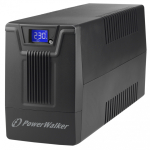 PowerWalker VI 800 SCL FR puhvertoiteallikas (UPS) Liini-interaktiivne 0,8 kVA 480 W 2 vahelduvvoolu kontakt