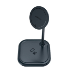 2-in-1 2-in-1 Acefast E6 15W induction charger , MagSafe (gray)