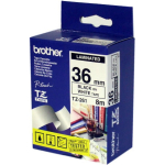 Brother TZ-261 markeerimisteip Must valgel taustal