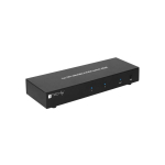 TECHLY 101928 Techly 2-port DisplayPort/USB dual-monitor KVM switch 2x1 with audio