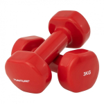 Tunturi 14TUSFU111 hantel Kindla kaaluga hantel 3 kg 2 tk